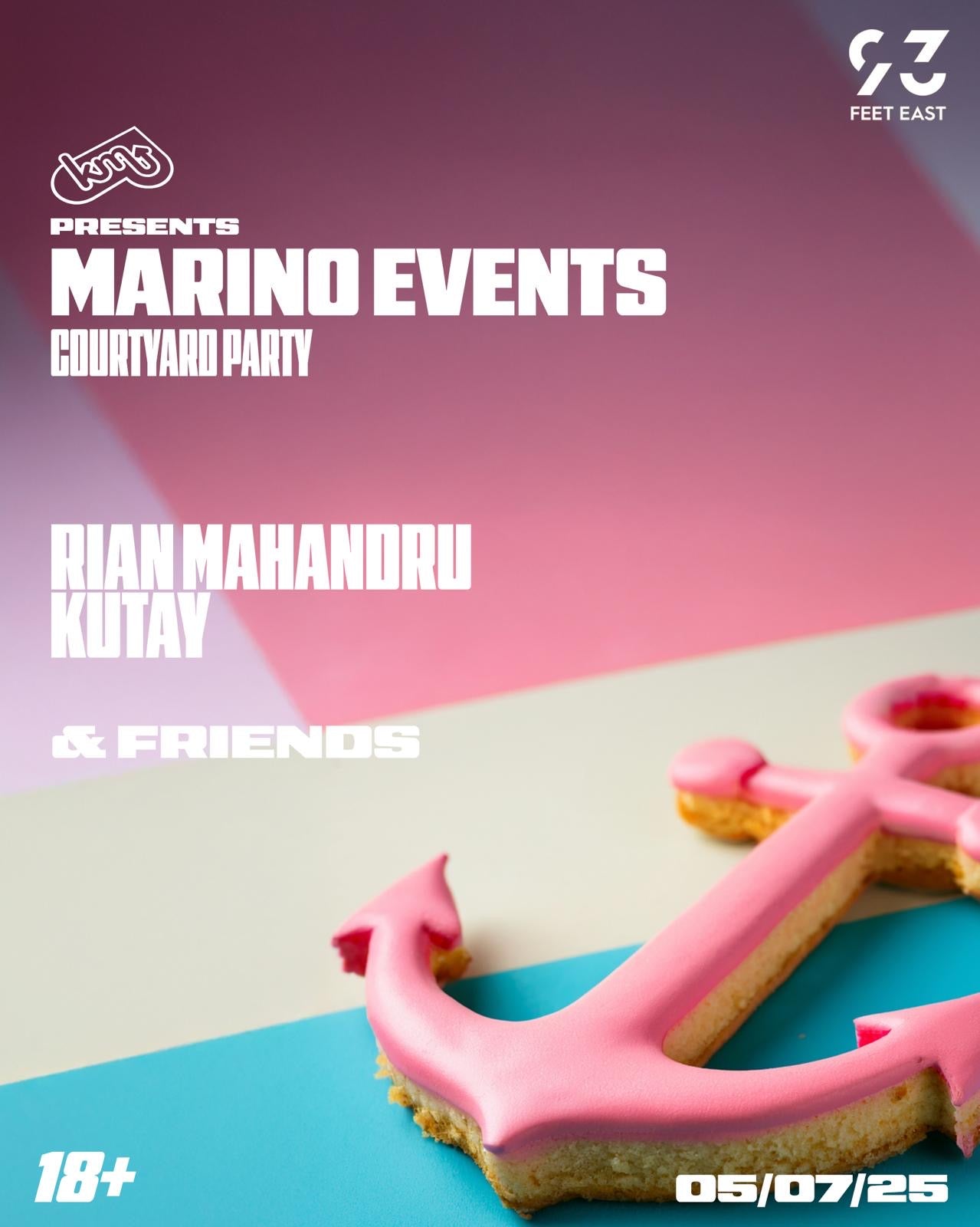 Our First Birthday @93 Feet East 5th February 2025